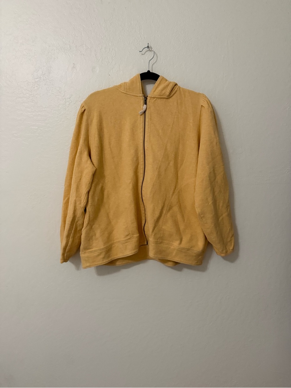 Wrap London Zip-Up Hooded Sweater - Size 14